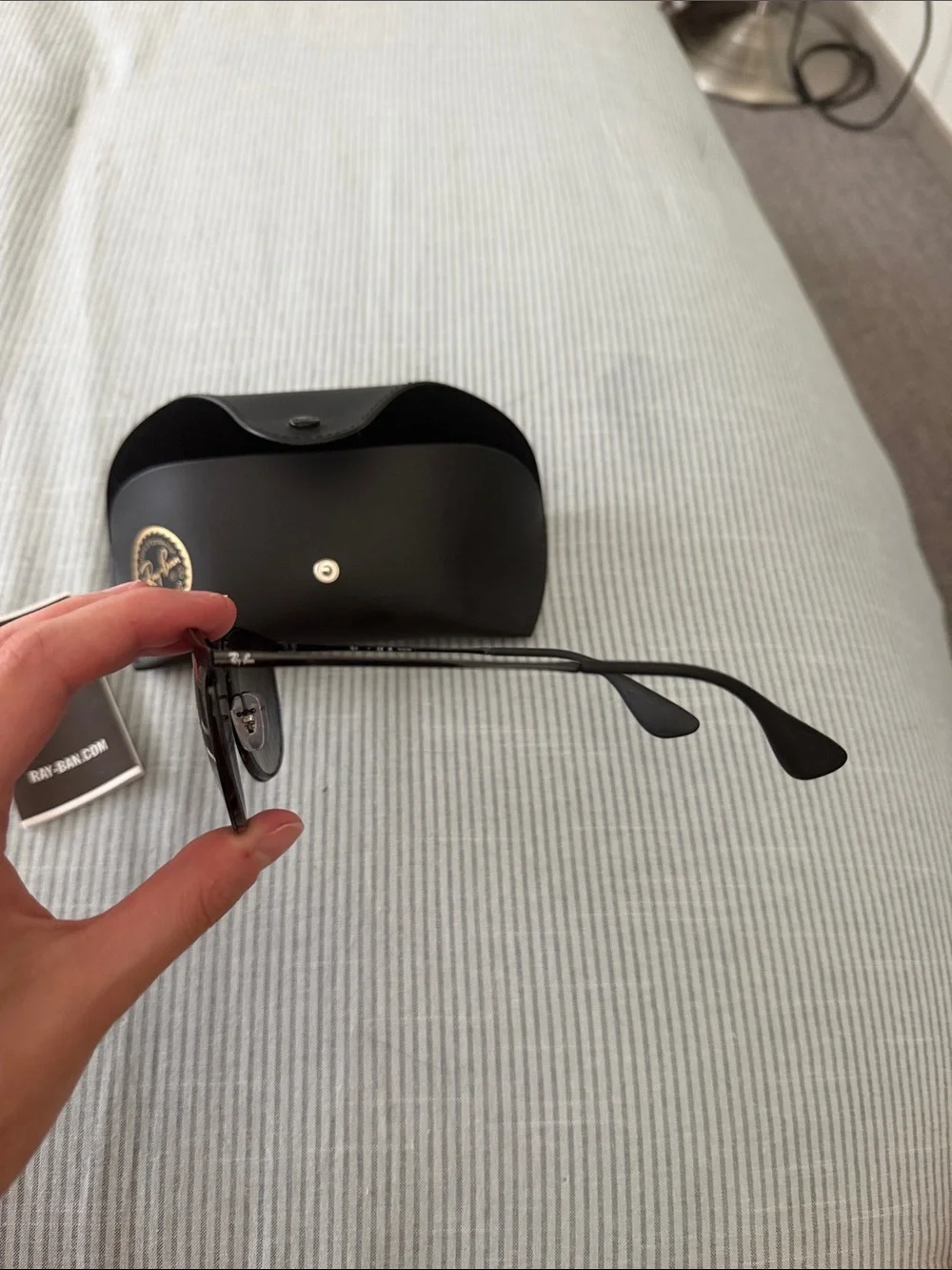 Ray-Ban Black Sunglasses with Case